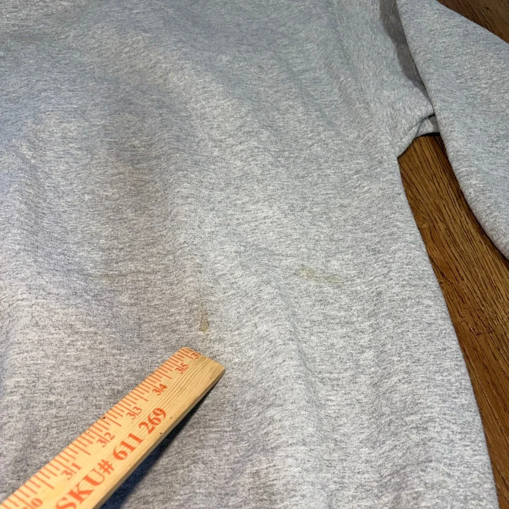 USA Olympics Sweatshirt Mens XL Gray Crewneck Gildan Heavy Blend American Flag - Picture 8 of 11